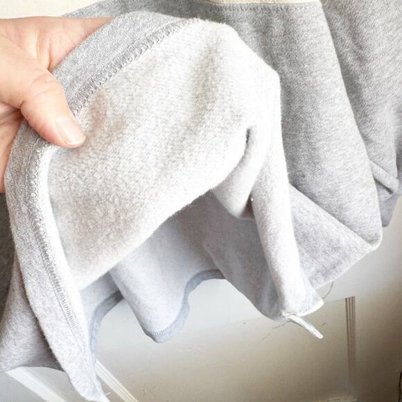 American Eagle AE Fleece Oversized Collared Los Angeles SPELLOUT Sweatshirt L - Picture 9 of 11